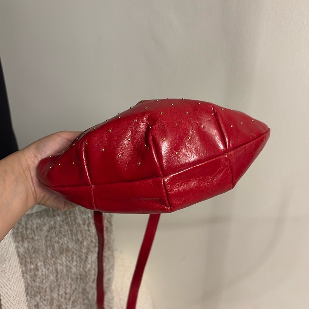 Rare Vintage Stuart Weitzman Red Clutch/bag - Picture 3 of 6